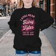 Spicy Book Lover For Women Who Love To Read Romance Fantasy Youth Crewneck Sweatshirt