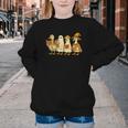 Spooky Halloween Book Lover Halloween Reading Goose Youth Crewneck Sweatshirt