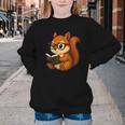 Squirrel Reading Book Lover Youth Crewneck Sweatshirt Squirrel Reading Book Lover Youth Crewneck Sweatshirt
