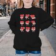 Teacher Valentines Day Reading Book Lover Bookworm Library Youth Crewneck Sweatshirt Teacher Valentines Day Reading Book Lover Bookworm Library Youth Crewneck Sweatshirt