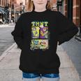 Teenage Mutant Ninja Turtles Retro Neon Comic Book Panels Youth Crewneck Sweatshirt Teenage Mutant Ninja Turtles Retro Neon Comic Book Panels Youth Crewneck Sweatshirt