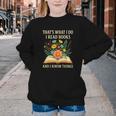 Thats What I Do I Read Books And I Know Things Reading Youth Crewneck Sweatshirt