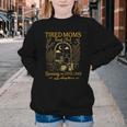 Tired Mom Club Bookish Things Booktrovert Book Lover Youth Crewneck Sweatshirt