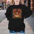 History Month Black Afro Girl Women Book Lovers Youth Crewneck Sweatshirt History Month Black Afro Girl Women Book Lovers Youth Crewneck Sweatshirt