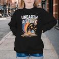 Unearth A Story Rainbow Treasure Book Youth Crewneck Sweatshirt