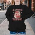 Valentines All Booked For Valentines Book Lovers Teacher Kid Youth Crewneck Sweatshirt Valentines All Booked For Valentines Book Lovers Teacher Kid Youth Crewneck Sweatshirt