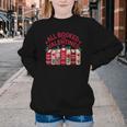 Valentines All Booked For Valentine Book Lover Teacher Youth Crewneck Sweatshirt
