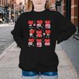 Valentines Day Librarian Heart Reading Book Women Men Kids Youth Crewneck Sweatshirt Valentines Day Librarian Heart Reading Book Women Men Kids Youth Crewneck Sweatshirt