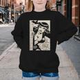 Vintage Vampire Bat Vampire Pin Up Girl Horror Comic Book Youth Crewneck Sweatshirt Vintage Vampire Bat Vampire Pin Up Girl Horror Comic Book Youth Crewneck Sweatshirt