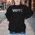 Vote Reproductive Right BLM Political Activism Lgbtq Book Youth Crewneck Sweatshirt