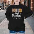 Wild About Reading Book Lover Bookworm Library Day Youth Crewneck Sweatshirt