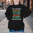I Will Read Book On Boat Words For Kids Youth Crewneck Sweatshirt