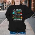 I Will Read Books On A Boat & Everywhere Youth Crewneck Sweatshirt