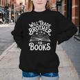 Will Trade Brother For Books Youth Crewneck Sweatshirt