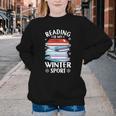Winter Reading Book Bookworm Winter Youth Crewneck Sweatshirt Winter Reading Book Bookworm Winter Youth Crewneck Sweatshirt