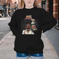Women's Education Is Freedom Teacher Books Black History Month Youth Crewneck Sweatshirt