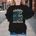 In a World Of Bookworms Be a Book Dragon Reading Youth Crewneck Sweatshirt In a World Of Bookworms Be a Book Dragon Reading Youth Crewneck Sweatshirt
