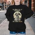 In a World Full Of Bookworms Be a Book Dragon Books Reading Youth Crewneck Sweatshirt In a World Full Of Bookworms Be a Book Dragon Books Reading Youth Crewneck Sweatshirt