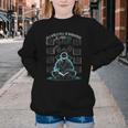 In A World Full Of Bookworms Be A Book Ninja Reading Reader Youth Crewneck Sweatshirt
