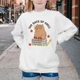 100 Days Of Chill Cute Capybara School Book Lover Youth Crewneck Sweatshirt 100 Days Of Chill Cute Capybara School Book Lover Youth Crewneck Sweatshirt