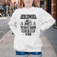 Abibliophobia Definition Book Reading Lover Fans Text Youth Crewneck Sweatshirt