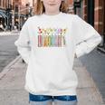 Applied Behavior Analysis Book Wildflower ABA RBT Therapist Premium Tri-Blend Youth Crewneck Sweatshirt Applied Behavior Analysis Book Wildflower ABA RBT Therapist Premium Tri-Blend Youth Crewneck Sweatshirt