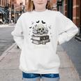 Boo Skeleton Skull Books Halloween Women School Teacher Kid Premium Youth Crewneck Sweatshirt Boo Skeleton Skull Books Halloween Women School Teacher Kid Premium Youth Crewneck Sweatshirt