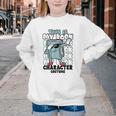 This Is My Book Character Costume Reading Book Lover Youth Crewneck Sweatshirt