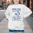 Book Girl Summer Youth Crewneck Sweatshirt