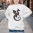 Book Lover Bookworm Reading Books Dragon Youth Crewneck Sweatshirt