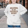 Book Lovers Reading For Teachers Students Librarians Youth Crewneck Sweatshirt Book Lovers Reading For Teachers Students Librarians Youth Crewneck Sweatshirt