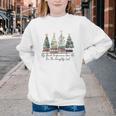 My Book Preference Has Me On The Naughty List Christmas Tree Youth Crewneck Sweatshirt