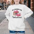 All Booked For Valentine Teacher Valentines Day Book Lover Youth Crewneck Sweatshirt All Booked For Valentine Teacher Valentines Day Book Lover Youth Crewneck Sweatshirt