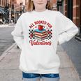 All Booked For Valentines Book Lovers Teacher Student Youth Crewneck Sweatshirt All Booked For Valentines Book Lovers Teacher Student Youth Crewneck Sweatshirt