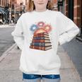 Books Fireworks 4th Of July Bookworm Patriotic Reader Youth Crewneck Sweatshirt Books Fireworks 4th Of July Bookworm Patriotic Reader Youth Crewneck Sweatshirt