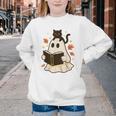 Books Ghost Reading Book Halloween Library Cat Fall Youth Crewneck Sweatshirt Books Ghost Reading Book Halloween Library Cat Fall Youth Crewneck Sweatshirt