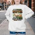 Bookworm If It Involves Books And Tea Lover Reading Premium Tri-Blend Youth Crewneck Sweatshirt