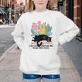 Cat Meme I Like Cats And Books And Maybe Three People Youth Crewneck Sweatshirt