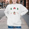Christmas Tee Most Likely To Read A Book On Christmas Youth Crewneck Sweatshirt
