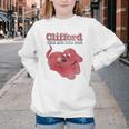 Clifford The Big Red Dog Clifford And Emily Book Cover Youth Crewneck Sweatshirt Clifford The Big Red Dog Clifford And Emily Book Cover Youth Crewneck Sweatshirt