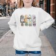 Coquette Bookworm Reading Enthusiast Book Lover Book Youth Crewneck Sweatshirt Coquette Bookworm Reading Enthusiast Book Lover Book Youth Crewneck Sweatshirt