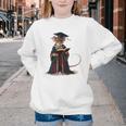 Cute Mouse Reading Book Graduation Youth Crewneck Sweatshirt Cute Mouse Reading Book Graduation Youth Crewneck Sweatshirt