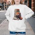 Cute Red Panda Reading Book Animal Bookworm Youth Crewneck Sweatshirt