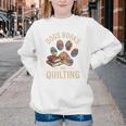 Dogs Books And Quilting Youth Crewneck Sweatshirt