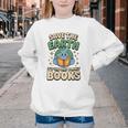 Earth Day Save Earth It´s Only Planet With Books Reader Youth Crewneck Sweatshirt