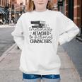 Emotionally Attached To Fictional Characters Banned Books Youth Crewneck Sweatshirt
