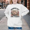 Groundhog Day Librarian Book Lover Reader Library Youth Crewneck Sweatshirt