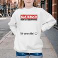 Guest Book Wir Waren Dabei Mein 57 Geburtstag German Youth Crewneck Sweatshirt Guest Book Wir Waren Dabei Mein 57 Geburtstag German Youth Crewneck Sweatshirt
