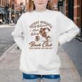Hockey Romance Smut Reader Book Club Book Lover Bookish Youth Crewneck Sweatshirt