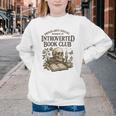 Introverted Book Club Member Anti Social Reader Youth Crewneck Sweatshirt Introverted Book Club Member Anti Social Reader Youth Crewneck Sweatshirt
